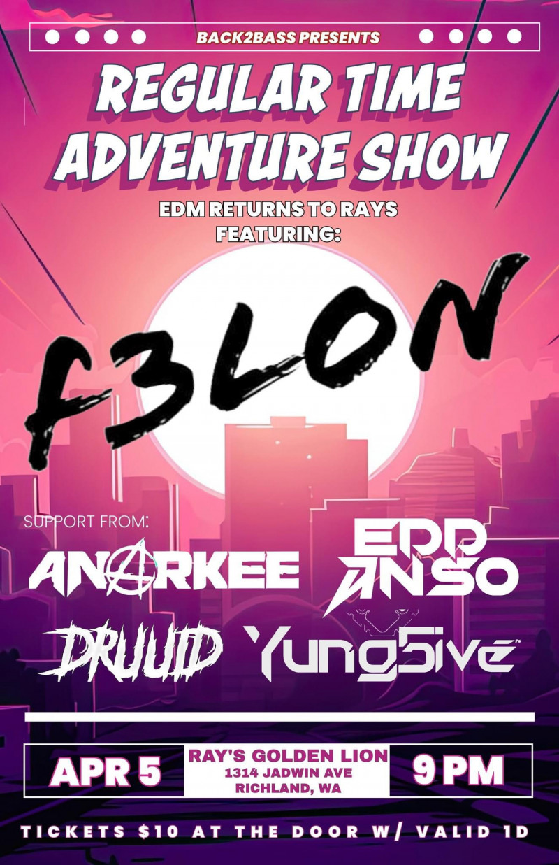 BACK2BASS PRESENTS: REGULAR TIME ADVENTURE SHOW